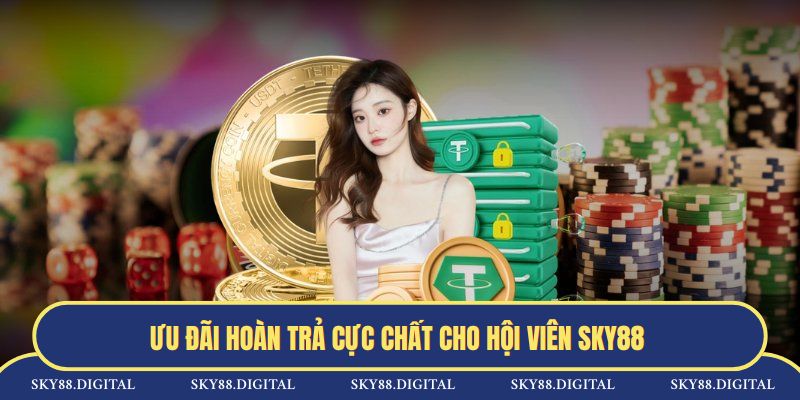 Ưu đãi hoàn trả cực chất cho hội viên SKY88